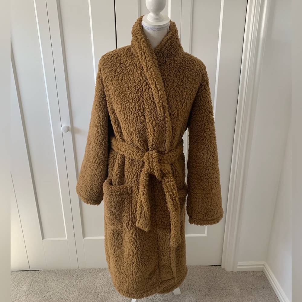 Pottery Barn Brown Robe